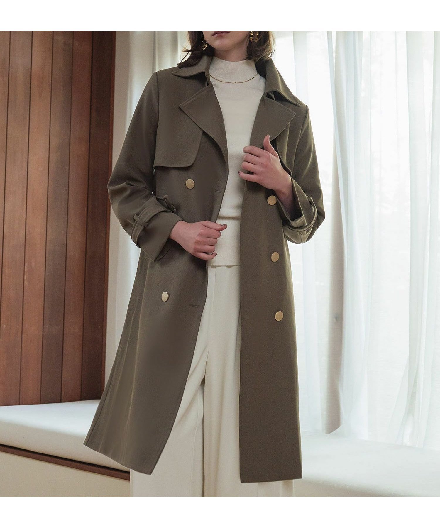 【フロリア/Flolia】のウィンタートレンチコート 人気、トレンドファッション・服の通販 founy(ファニー) 　ファッション　Fashion　レディースファッション　Fashion for Women　アウター　Coat / Outerwear Collection　コート・ロングコート・ピーコート　Long Coats, Peacoats & More　トレンチコート / 春秋の定番アウター　Trench Coats　新作・新入荷　New Arrivals / New In　プチプライス・低価格　Affordable / Budget Price　 other-1|ID: prp329100004698794 ipo3291000000033929449