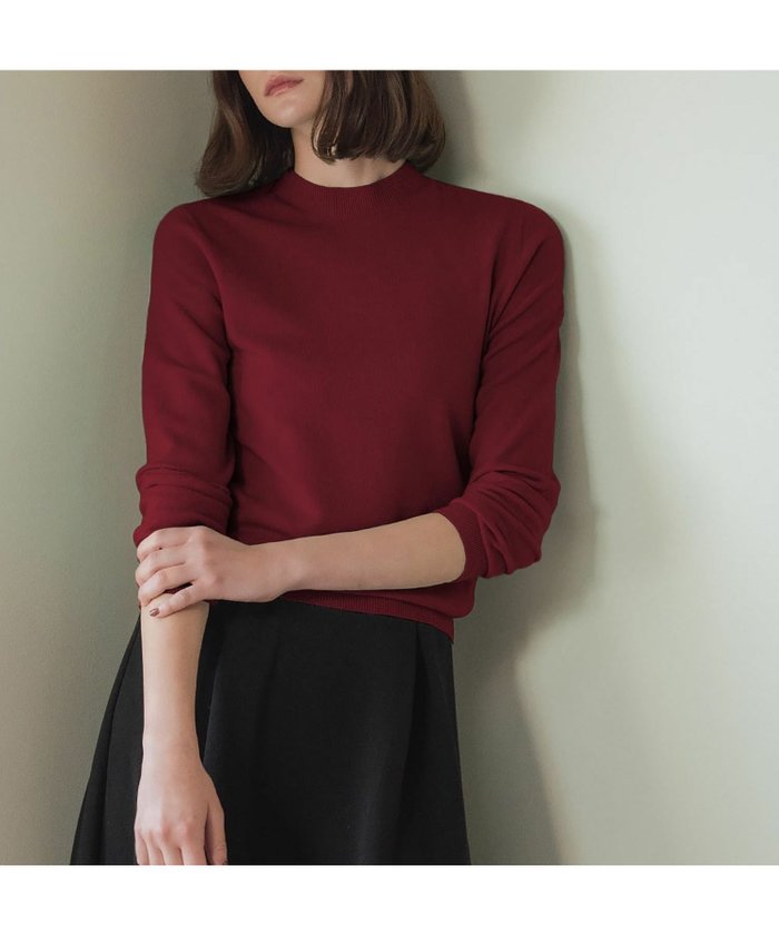 【エルフランク/ELFRANK】の【2025AW】【縫い目のないシームレス】モックネックカラーニットプルオーバー インテリア・キッズ・メンズ・レディースファッション・服の通販 founy(ファニー) https://founy.com/ ファッション Fashion レディースファッション Fashion for Women トップス・カットソー Cut & Sew Tops ニット Knit Tops & Sweaters カジュアルプルオーバー・ニットトップス Pullovers & Knit Tops / Casual Pullovers 新作・新入荷 New Arrivals / New In 2025年 2025 2025-2026秋冬・A/W Autumn/Winter 2025–26 AW25–26 プチプライス・低価格 Affordable / Budget Price |ID: prp329100004700703 ipo3291000000033940425