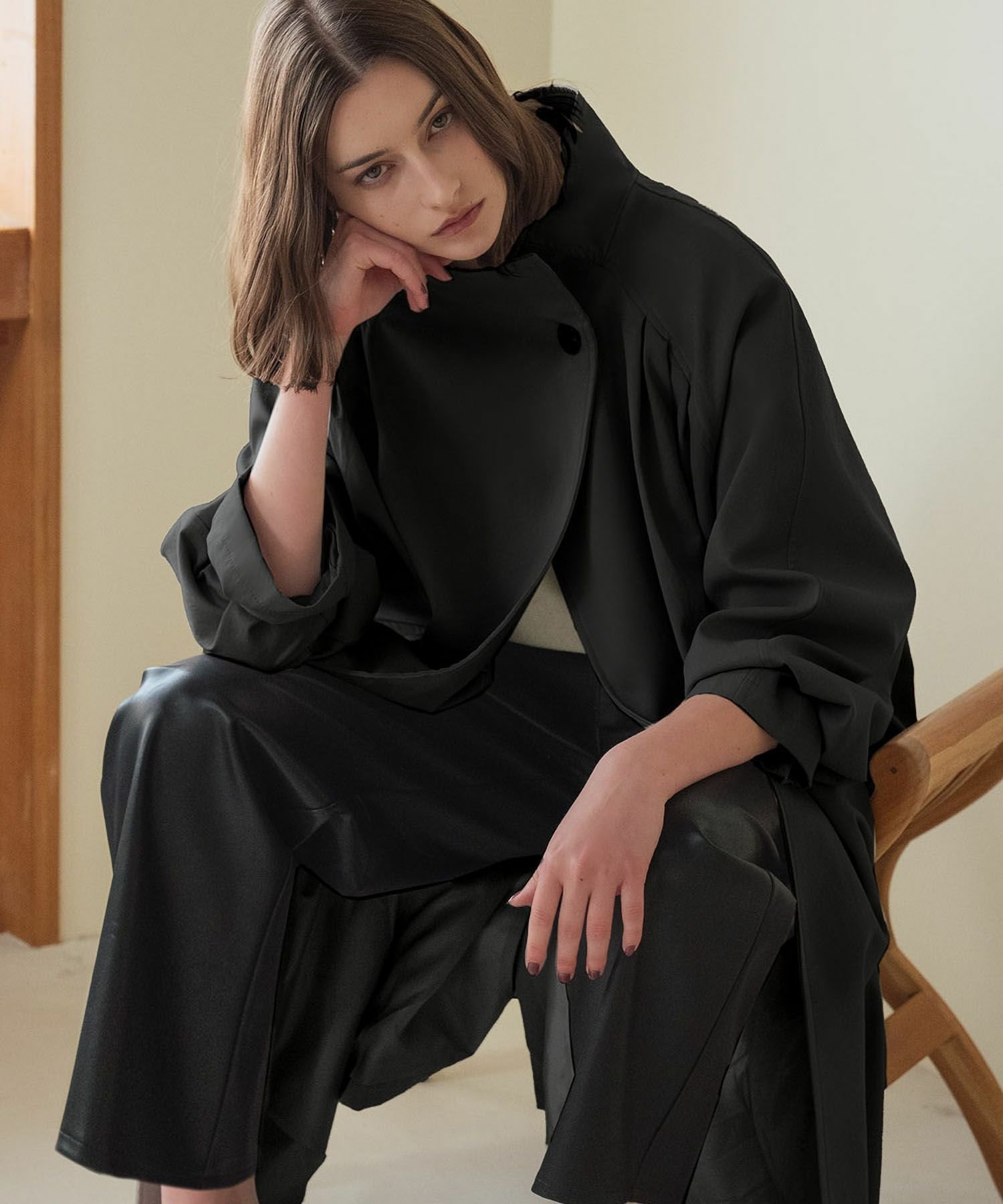 【フロリア/Flolia】の2WAYスタンドカラートレンチコート/ロング丈アウター 人気、トレンドファッション・服の通販 founy(ファニー) 　ファッション　Fashion　レディースファッション　Fashion for Women　アウター　Coat / Outerwear Collection　コート・ロングコート・ピーコート　Long Coats, Peacoats & More　トレンチコート / 春秋の定番アウター　Trench Coats　新作・新入荷　New Arrivals / New In　スタンド　Stand Collar, Upright Stand　プチプライス・低価格　Affordable / Budget Price　ロング　Long, Long-Length　 other-1|ID: prp329100004704849 ipo3291000000035969152