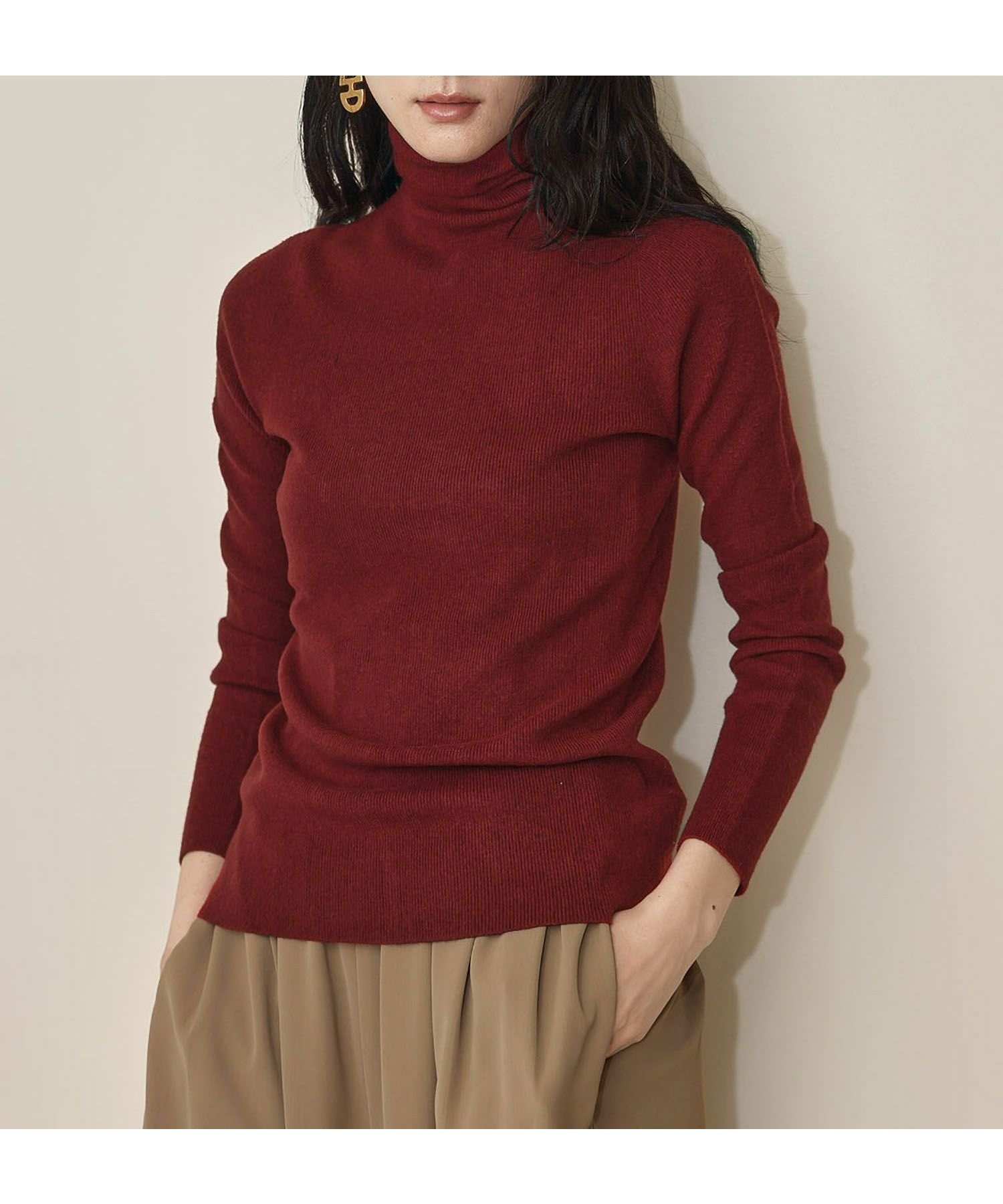 【エルフランク/ELFRANK】の【2025AW】【縫い目のないシームレス】ハイネックカラーニットプルオーバー 人気、トレンドファッション・服の通販 founy(ファニー) 　ファッション　Fashion　レディースファッション　Fashion for Women　トップス・カットソー　Cut & Sew Tops　ニット　Knit Tops & Sweaters　カジュアルプルオーバー・ニットトップス　Pullovers & Knit Tops / Casual Pullovers　新作・新入荷　New Arrivals / New In　2025年　2025　2025-2026秋冬・A/W　Autumn/Winter 2025–26 AW25–26　プチプライス・低価格　Affordable / Budget Price　 other-1|ID: prp329100004709707 ipo3291000000034019062