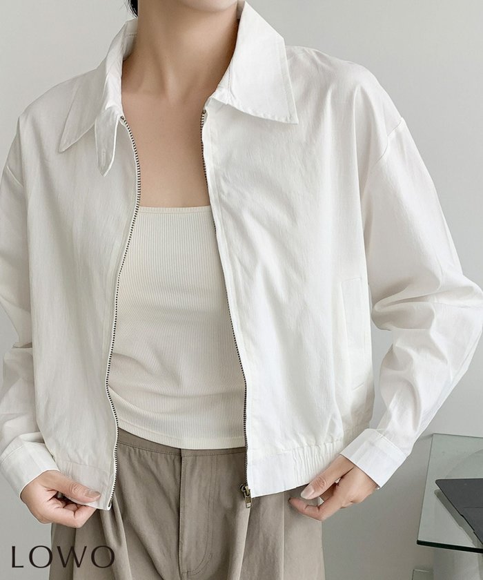 【ロワ/LOWO】の綿混シャツ風ショート丈ブルゾン インテリア・キッズ・メンズ・レディースファッション・服の通販 founy(ファニー) https://founy.com/ ファッション Fashion レディースファッション Fashion for Women アウター Coat / Outerwear Collection ブルゾンジャケット・スポーティアウター Blouson Jackets トップス・カットソー Cut & Sew Tops シャツ・ブラウス・オフィスカジュアル Elegant Blouses & Button-Ups 新作・新入荷 New Arrivals / New In ショート Short, Short Length ブルゾン Blouson, Bomber Jacket プチプライス・低価格 Affordable / Budget Price |ID: prp329100004714495 ipo3291000000036172611