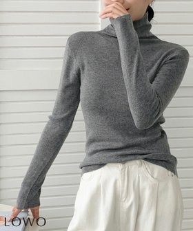 【ロワ/LOWO】 タートルネックニットプルオーバー人気、トレンドファッション・服の通販 founy(ファニー) ファッション Fashion レディースファッション Fashion for Women トップス・カットソー Cut & Sew Tops ニット Knit Tops & Sweaters カジュアルプルオーバー・ニットトップス Pullovers & Knit Tops / Casual Pullovers タートルネック・ハイネックトップス Turtlenecks & High-Neck Tops 新作・新入荷 New Arrivals / New In プチプライス・低価格 Affordable / Budget Price |ID:prp329100004715778