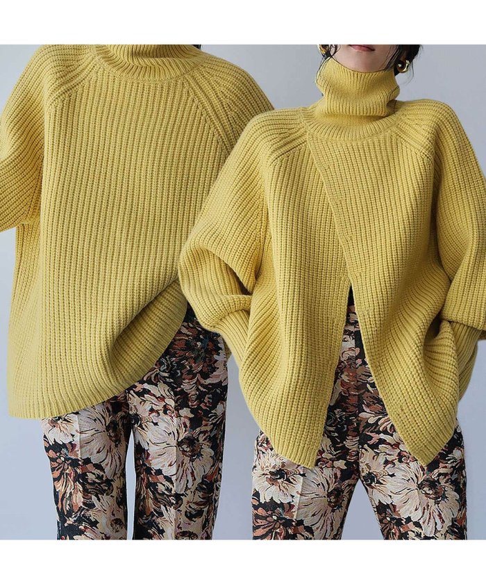 【エルフランク/ELFRANK】の【期間限定プライス】【2025AW】前後2WAYタートルニット/ざっくりローゲージで抜け感のある上品シルエット インテリア・キッズ・メンズ・レディースファッション・服の通販 founy(ファニー) https://founy.com/ ファッション Fashion レディースファッション Fashion for Women トップス・カットソー Cut & Sew Tops ニット Knit Tops & Sweaters 新作・新入荷 New Arrivals / New In 2025年 2025 2025-2026秋冬・A/W Autumn/Winter 2025–26 AW25–26 タートル Turtleneck, Turtle Collar プチプライス・低価格 Affordable / Budget Price エレガント 上品 Elegant |ID: prp329100004717142 ipo3291000000034082281