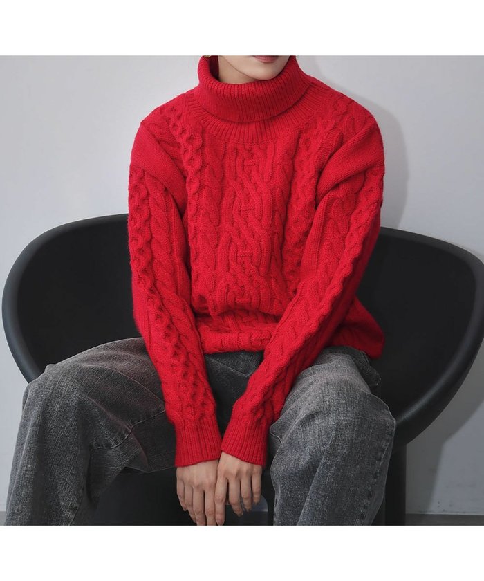 【エルフランク/ELFRANK】の【2025AW】ハイネックケーブルニットプルオーバー インテリア・キッズ・メンズ・レディースファッション・服の通販 founy(ファニー) https://founy.com/ ファッション Fashion レディースファッション Fashion for Women トップス・カットソー Cut & Sew Tops ニット Knit Tops & Sweaters カジュアルプルオーバー・ニットトップス Pullovers & Knit Tops / Casual Pullovers 新作・新入荷 New Arrivals / New In 2025年 2025 2025-2026秋冬・A/W Autumn/Winter 2025–26 AW25–26 プチプライス・低価格 Affordable / Budget Price |ID: prp329100004718495 ipo3291000000034095634