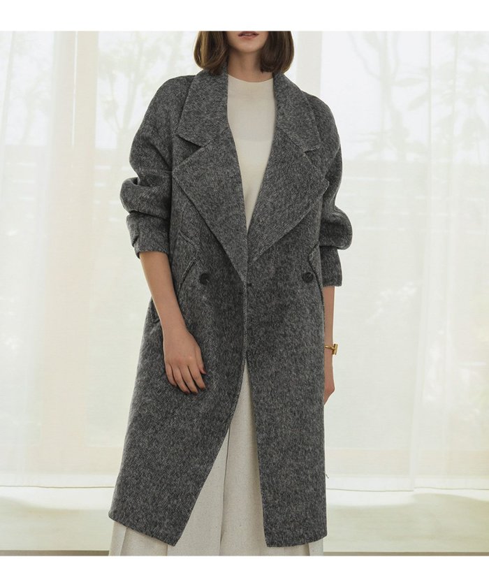 【エルフランク/ELFRANK】の【2025AW】【ウール70%】ダブルブレストロング丈チェスターコート インテリア・キッズ・メンズ・レディースファッション・服の通販 founy(ファニー) https://founy.com/ ファッション Fashion レディースファッション Fashion for Women アウター Coat / Outerwear Collection コート・ロングコート・ピーコート Long Coats, Peacoats & More チェスターコート・ロング丈アウター Chester Coats / Chesterfield Long Coats 新作・新入荷 New Arrivals / New In 2025年 2025 2025-2026秋冬・A/W Autumn/Winter 2025–26 AW25–26 チェスターコート Chester Coat, Long Coat プチプライス・低価格 Affordable / Budget Price |ID: prp329100004725568 ipo3291000000034879224