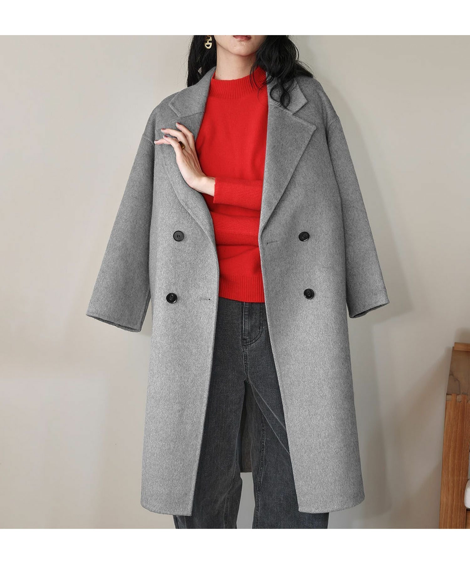 【エルフランク/ELFRANK】の【2025AW】【Premium】上質ウールチェスターコート 人気、トレンドファッション・服の通販 founy(ファニー) 　ファッション　Fashion　レディースファッション　Fashion for Women　アウター　Coat / Outerwear Collection　コート・ロングコート・ピーコート　Long Coats, Peacoats & More　チェスターコート・ロング丈アウター　Chester Coats / Chesterfield Long Coats　新作・新入荷　New Arrivals / New In　2025年　2025　2025-2026秋冬・A/W　Autumn/Winter 2025–26 AW25–26　プチプライス・低価格　Affordable / Budget Price　 other-1|ID: prp329100004730100 ipo3291000000034169882