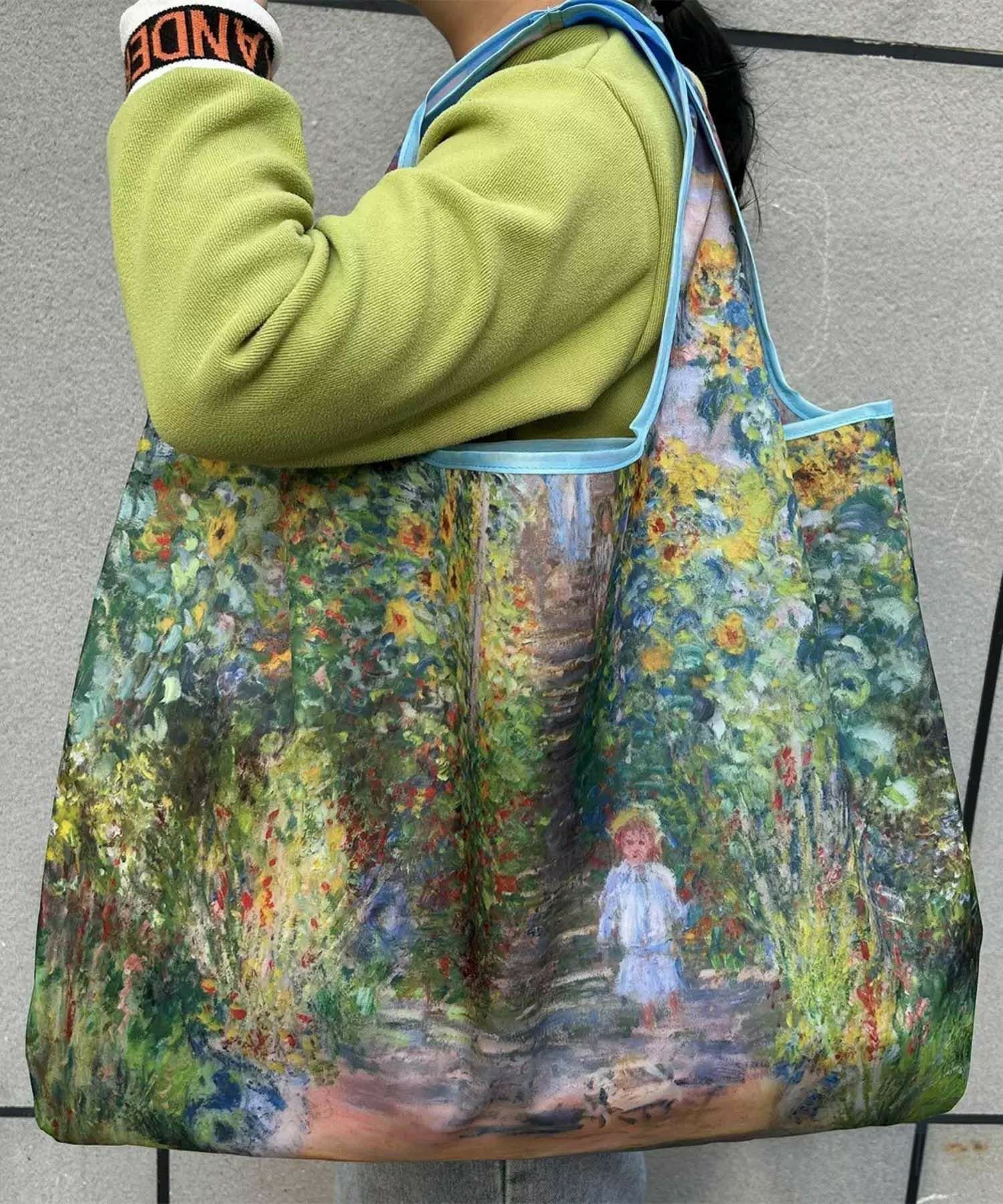 【ロワ/LOWO】の絵画モチーフビッグトートバッグ 人気、トレンドファッション・服の通販 founy(ファニー) 　ファッション　Fashion　レディースファッション　Fashion for Women　バッグ　Bags　新作・新入荷　New Arrivals / New In　プチプライス・低価格　Affordable / Budget Price　 other-1|ID: prp329100004739079 ipo3291000000034232303