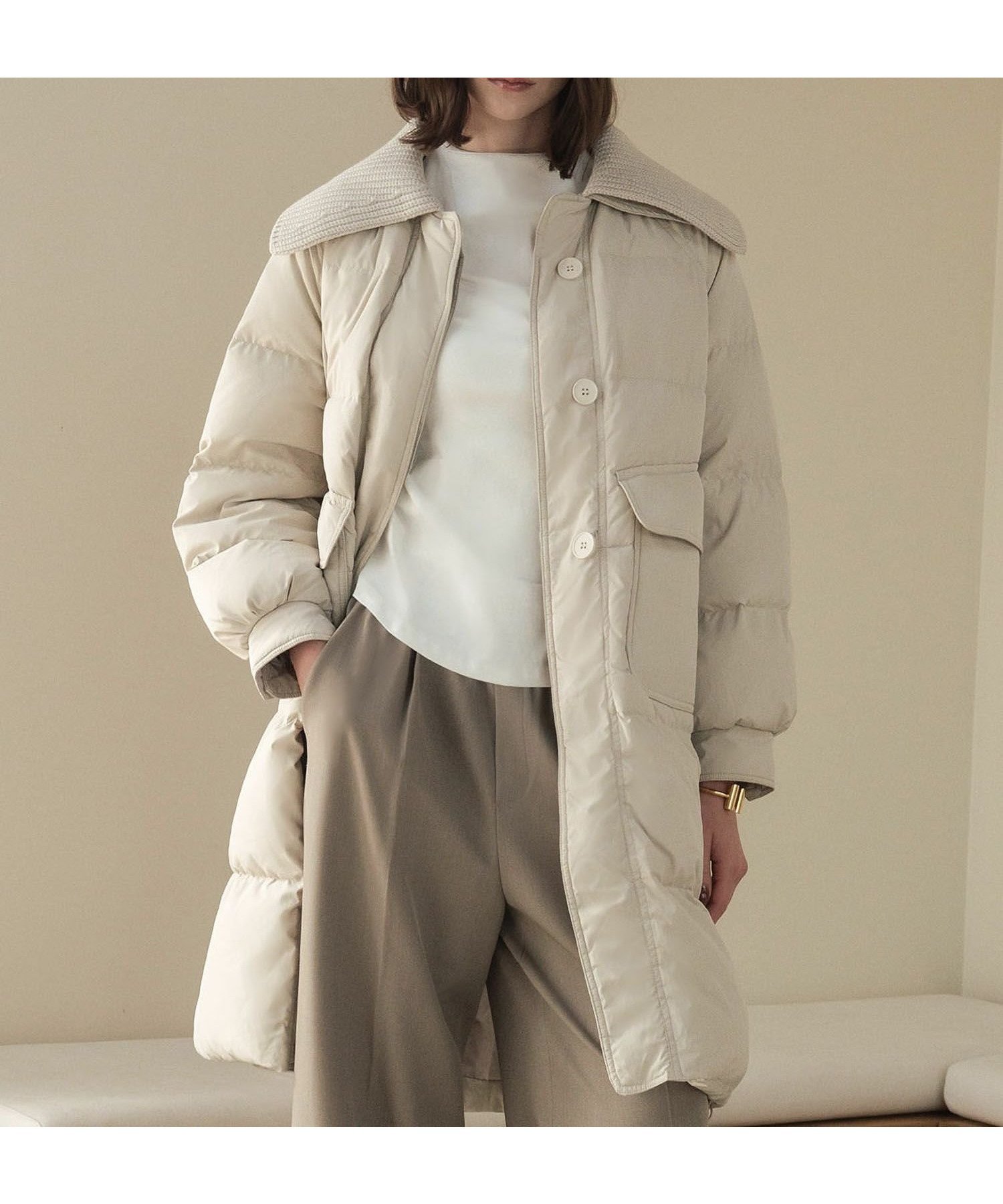 【エルフランク/ELFRANK】の【2025AW】【高品質ダウン90%】上品シルエットの軽量ダウンコート 人気、トレンドファッション・服の通販 founy(ファニー) 　ファッション　Fashion　レディースファッション　Fashion for Women　アウター　Coat / Outerwear Collection　コート・ロングコート・ピーコート　Long Coats, Peacoats & More　ダウンジャケット・軽量ダウン　Warm & Lightweight Down Jackets　新作・新入荷　New Arrivals / New In　2025年　2025　2025-2026秋冬・A/W　Autumn/Winter 2025–26 AW25–26　ダウン　Down, Puffer　プチプライス・低価格　Affordable / Budget Price　エレガント 上品　Elegant　軽量　Lightweight, Ultra Light　 other-1|ID: prp329100004740338 ipo3291000000034244641