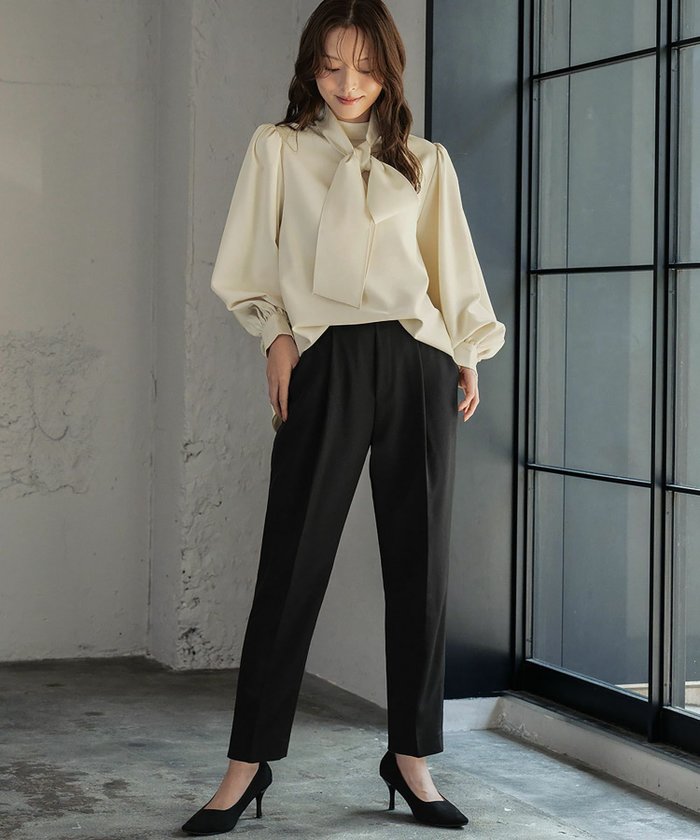 【フロリア/Flolia】の【リボン3WAY仕様】上品見えブラウス&パンツセットアップ/七五三・参観日・お仕事にも インテリア・キッズ・メンズ・レディースファッション・服の通販 founy(ファニー) https://founy.com/ ファッション Fashion レディースファッション Fashion for Women セットアップ Matching Sets レディースパンツ・ボトムス Pants & Trousers / Bottoms 新作・新入荷 New Arrivals / New In セットアップ Set-Up, Coordinated Outfit プチプライス・低価格 Affordable / Budget Price リボン Ribbon, Bow エレガント 上品 Elegant ビジネス 仕事 通勤 Business / Work / Commuting |ID: prp329100004745884 ipo3291000000034310723