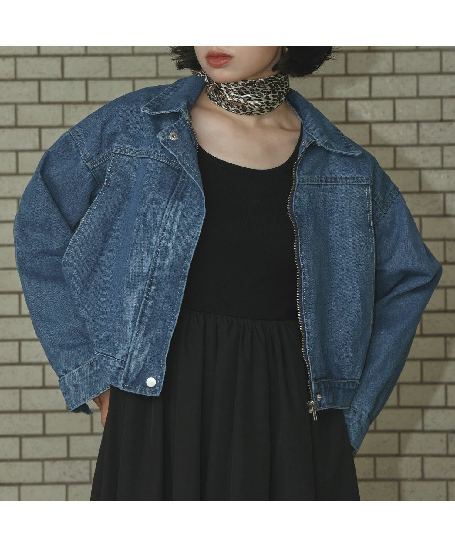 【アンピルーラ/Ampirula】の【2025AW】ショート丈ライダースデニムジャケット 人気、トレンドファッション・服の通販 founy(ファニー) 　ファッション　Fashion　レディースファッション　Fashion for Women　アウター　Coat / Outerwear Collection　レディースジャケット・軽アウター　Jackets　ライダースジャケット / レザースタイル　Riders Jackets & Biker Style　デニムジャケット / カジュアルアウター　Denim Jackets　新作・新入荷　New Arrivals / New In　2025年　2025　2025-2026秋冬・A/W　Autumn/Winter 2025–26 AW25–26　ショート　Short, Short Length　プチプライス・低価格　Affordable / Budget Price　 other-1|ID: prp329100004752147 ipo3291000000034368120