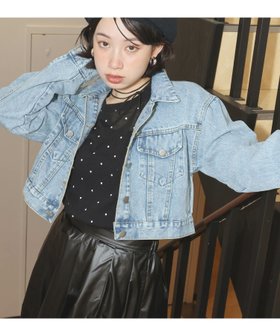 【アンピルーラ/Ampirula】 【2025AW】ショート丈デニムジャケット人気、トレンドファッション・服の通販 founy(ファニー) ファッション Fashion レディースファッション Fashion for Women アウター Coat / Outerwear Collection レディースジャケット・軽アウター Jackets デニムジャケット / カジュアルアウター Denim Jackets 新作・新入荷 New Arrivals / New In 2025年 2025 2025-2026秋冬・A/W Autumn/Winter 2025–26 AW25–26 ショート Short, Short Length ジャケット Jacket, Outerwear デニム Denim, Jeans Material プチプライス・低価格 Affordable / Budget Price |ID:prp329100004752151