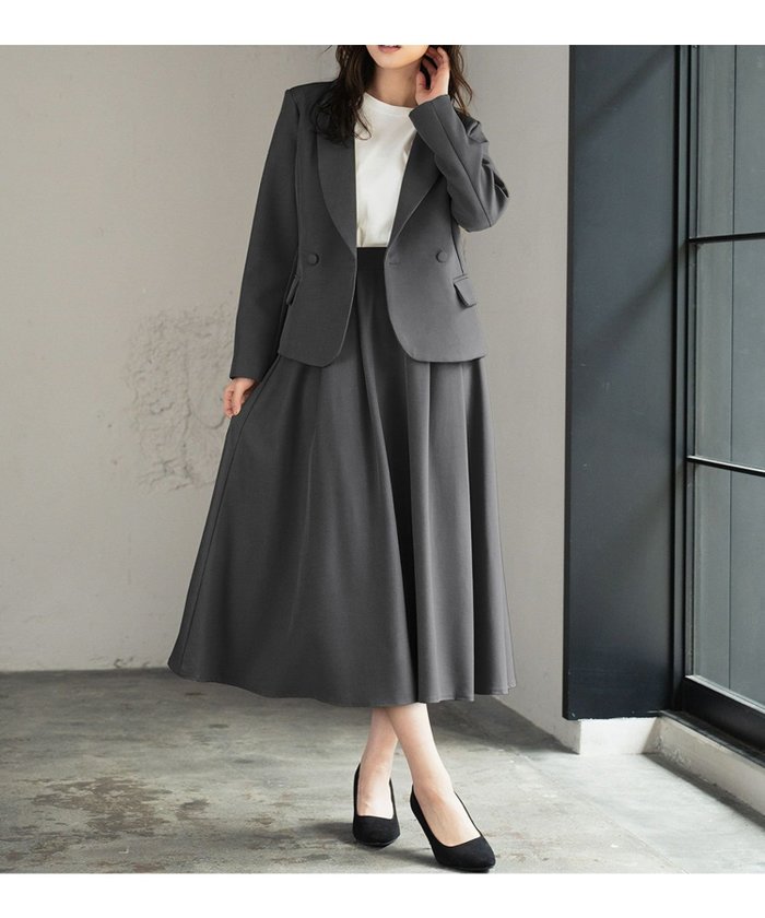 【フロリア/Flolia】のテーラードジャケット&フレアロングスカート2点セットスーツ インテリア・キッズ・メンズ・レディースファッション・服の通販 founy(ファニー) https://founy.com/ ファッション Fashion レディースファッション Fashion for Women アウター Coat / Outerwear Collection レディースジャケット・軽アウター Jackets テーラードジャケット / 通勤・きれいめスタイル Tailored Jackets & Blazers スカート Skirts ロングスカート Long Skirts / Maxi & Midi Skirts スーツ Business Suits & Workwear スーツジャケット・オフィスブレザー Suit Jackets / Blazers スーツスカート・ビジネス用スカート Suit Skirts / Office Skirts スーツセット・2点セット・レディーススーツ Suit Sets / 2-Piece Suits / Office Suit Sets 新作・新入荷 New Arrivals / New In スーツ Suit, Formalwear プチプライス・低価格 Affordable / Budget Price |ID: prp329100004755833 ipo3291000000035023928