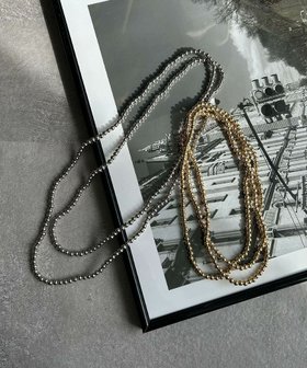 【ガール/GIRL】 メタリックボールチェーンロングネックレス人気、トレンドファッション・服の通販 founy(ファニー) ファッション Fashion レディースファッション Fashion for Women ジュエリー Jewelry ネックレス Necklaces & Pendants 新作・新入荷 New Arrivals / New In プチプライス・低価格 Affordable / Budget Price |ID:prp329100004770539