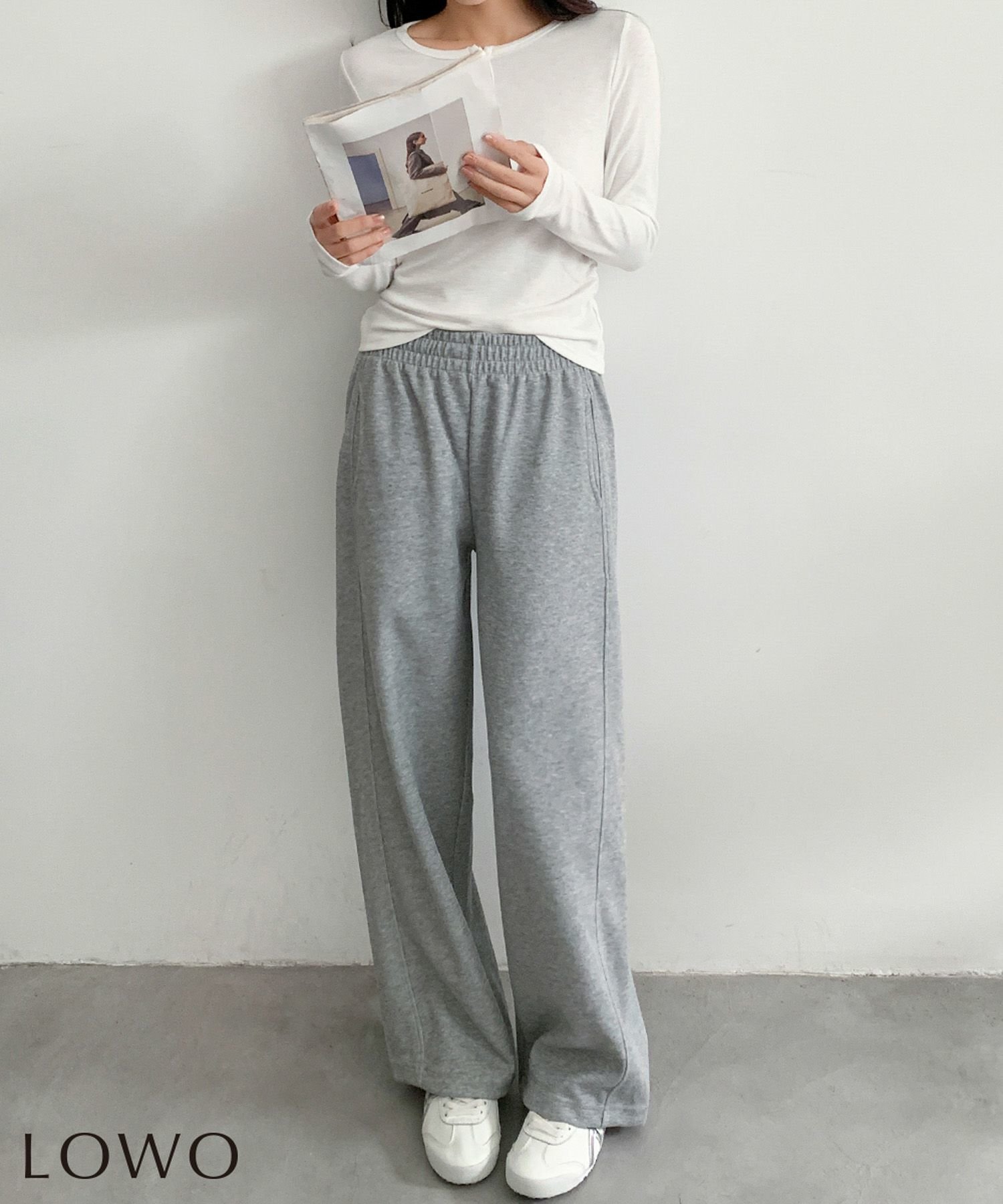 【ロワ/LOWO】のスウェットワイドパンツ 人気、トレンドファッション・服の通販 founy(ファニー) 　ファッション　Fashion　レディースファッション　Fashion for Women　パンツ　Pants & Trousers　新作・新入荷　New Arrivals / New In　プチプライス・低価格　Affordable / Budget Price　 other-1|ID: prp329100004782024 ipo3291000000035505790