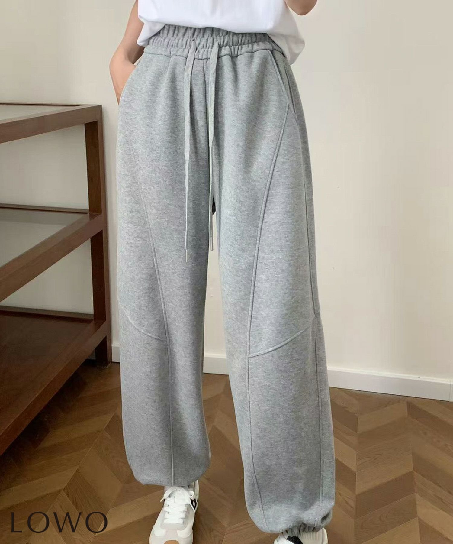 【ロワ/LOWO】のスウェットワイドパンツ 人気、トレンドファッション・服の通販 founy(ファニー) 　ファッション　Fashion　レディースファッション　Fashion for Women　パンツ　Pants & Trousers　新作・新入荷　New Arrivals / New In　プチプライス・低価格　Affordable / Budget Price　 other-1|ID: prp329100004782025 ipo3291000000035969237