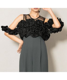 【ガール/GIRL】 《2026春新作》ショート丈フリルビスチェ&シンプルオールインワンパンツ2点セットドレス人気、トレンドファッション・服の通販 founy(ファニー) ファッション Fashion レディースファッション Fashion for Women パンツ Pants & Trousers 新作・新入荷 New Arrivals / New In 2026年 2026 ショート Short, Short Length ドレス Dress, One-Piece プチプライス・低価格 Affordable / Budget Price 春 Spring |ID:prp329100004782035