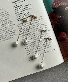 【ガール/GIRL】 コットンパールが揺れるチェーンピアス|大人上品デザイン人気、トレンドファッション・服の通販 founy(ファニー) ファッション Fashion レディースファッション Fashion for Women 新作・新入荷 New Arrivals / New In チェーン Chain, Chain Strap パール Pearl, Pearl Accent プチプライス・低価格 Affordable / Budget Price エレガント 上品 Elegant |ID:prp329100004787296