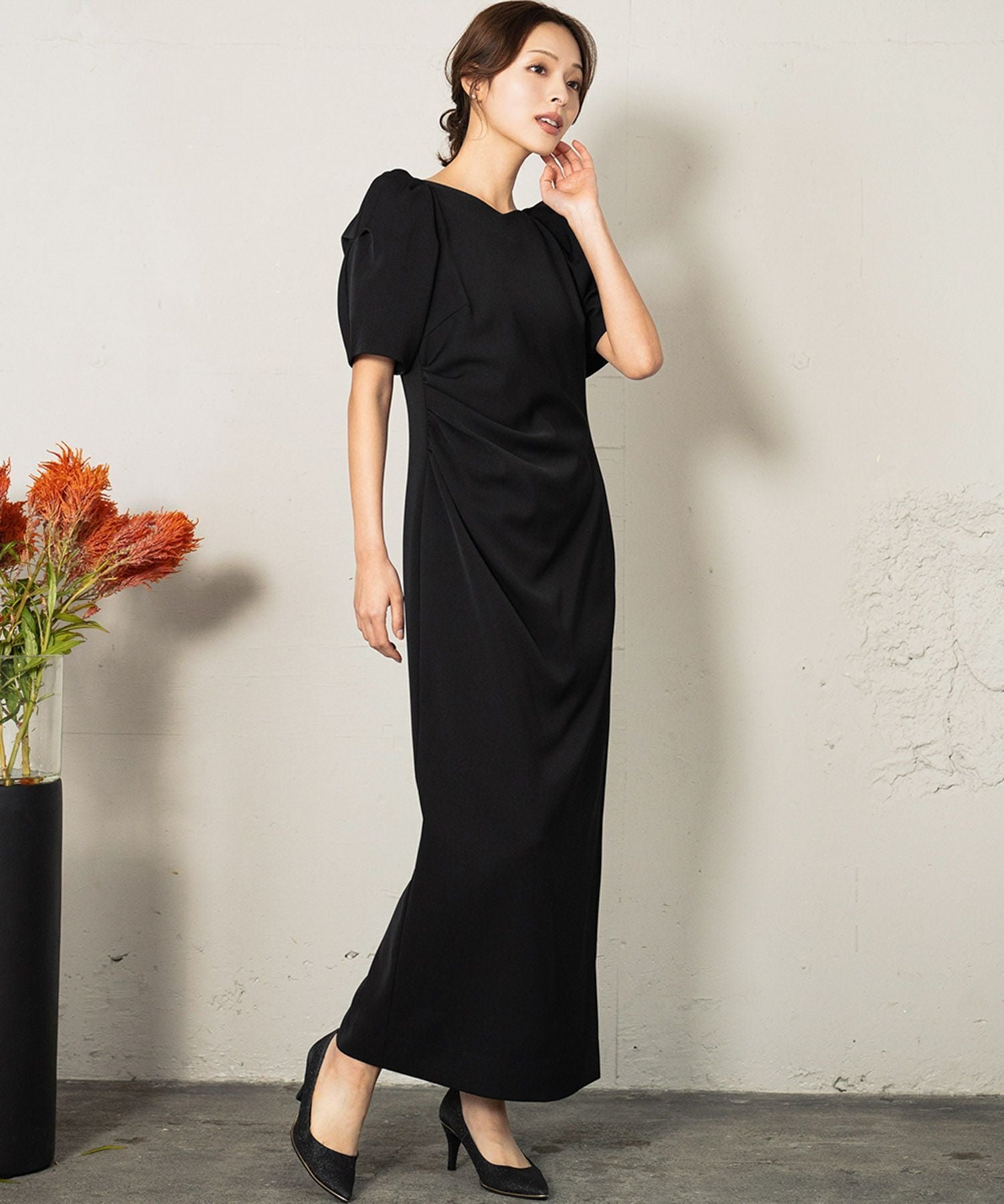 【ガール/GIRL】の【ANDRESD】レースチュールアームカバー付きパフスリーブアシンメトリーワンピースパーティードレス 人気、トレンドファッション・服の通販 founy(ファニー) 　ファッション　Fashion　レディースファッション　Fashion for Women　ワンピース　Dresses　フォーマル・パーティードレス・結婚式用ドレス　Elegant & Casual Dresses　新作・新入荷　New Arrivals / New In　プチプライス・低価格　Affordable / Budget Price　 other-1|ID: prp329100004787299 ipo3291000000036162980