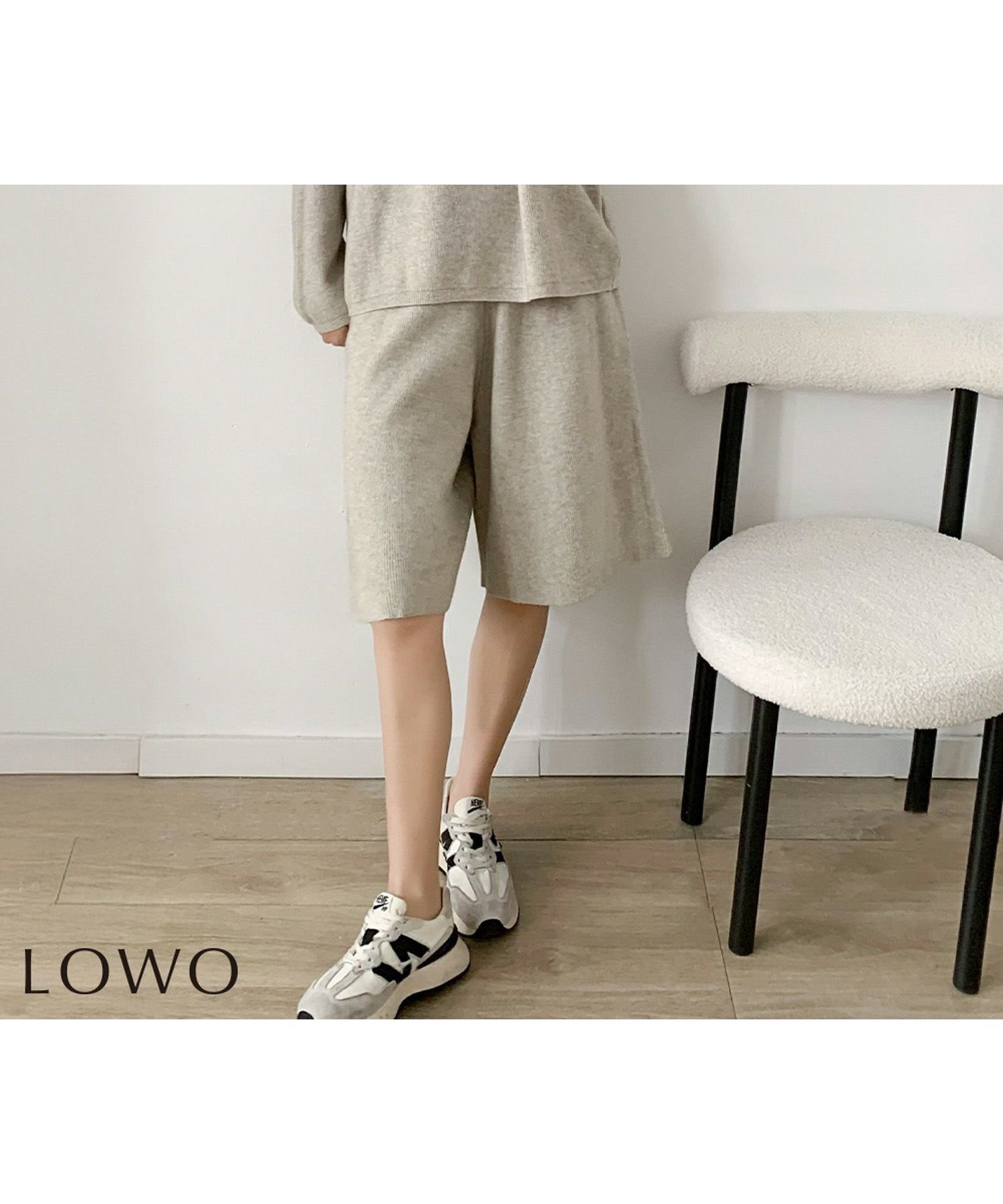 【ロワ/LOWO】の冬の室内や暖房下に◎ 大人見えニットセットアップ(ハーフパンツ) 人気、トレンドファッション・服の通販 founy(ファニー) 　ファッション　Fashion　レディースファッション　Fashion for Women　セットアップ　Matching Sets　レディースパンツ・ボトムス　Pants & Trousers / Bottoms　パンツ　Pants & Trousers　ショートパンツ・ハーフパンツ　High-Waisted & Relaxed Shorts　新作・新入荷　New Arrivals / New In　セットアップ　Set-Up, Coordinated Outfit　ハーフ　Half, Half-Length　プチプライス・低価格　Affordable / Budget Price　冬　Winter / This Winter　 other-1|ID: prp329100004787310 ipo3291000000034746869