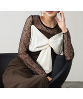 【ガール/GIRL】の【ANDRESD】サテンビッグリボンレーススリーブフレアワンピースドレス 人気、トレンドファッション・服の通販 founy(ファニー) ファッション Fashion レディースファッション Fashion for Women ワンピース Dresses フォーマル・パーティードレス・結婚式用ドレス Elegant & Casual Dresses 新作・新入荷 New Arrivals / New In サテン Satin, Glossy Fabric プチプライス・低価格 Affordable / Budget Price |ID:prp329100004789868