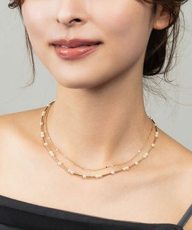 【ガール/GIRL】 小粒フェイクパール×チェーン2連ネックレス人気、トレンドファッション・服の通販 founy(ファニー) ファッション Fashion レディースファッション Fashion for Women ジュエリー Jewelry ネックレス Necklaces & Pendants 新作・新入荷 New Arrivals / New In チェーン Chain, Chain Strap ネックレス Necklace, Pendant Necklace プチプライス・低価格 Affordable / Budget Price |ID:prp329100004791868