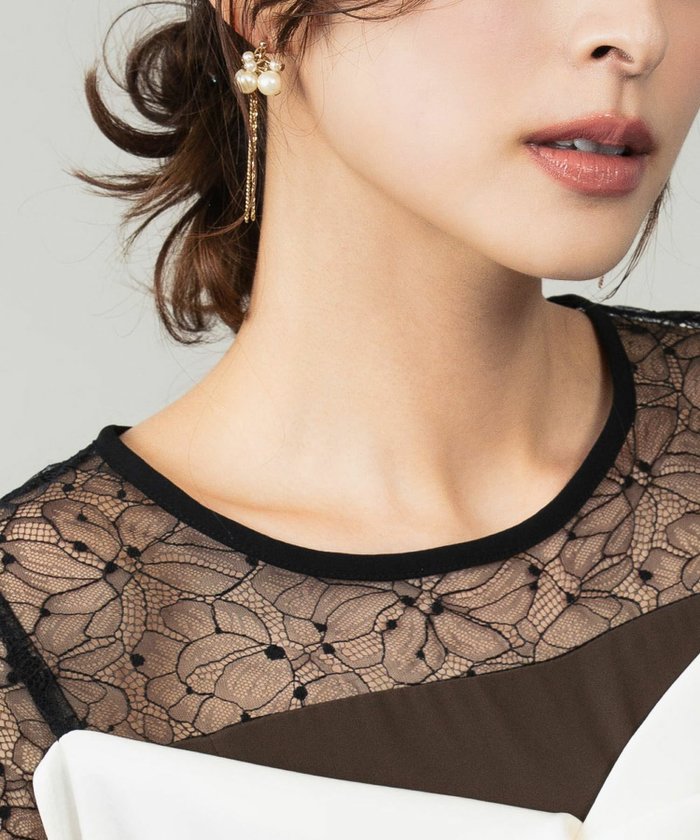 【ガール/GIRL】のフェイクパール×チェーンロングピアス インテリア・キッズ・メンズ・レディースファッション・服の通販 founy(ファニー) https://founy.com/ ファッション Fashion レディースファッション Fashion for Women 新作・新入荷 New Arrivals / New In プチプライス・低価格 Affordable / Budget Price |ID: prp329100004798865 ipo3291000000034818510