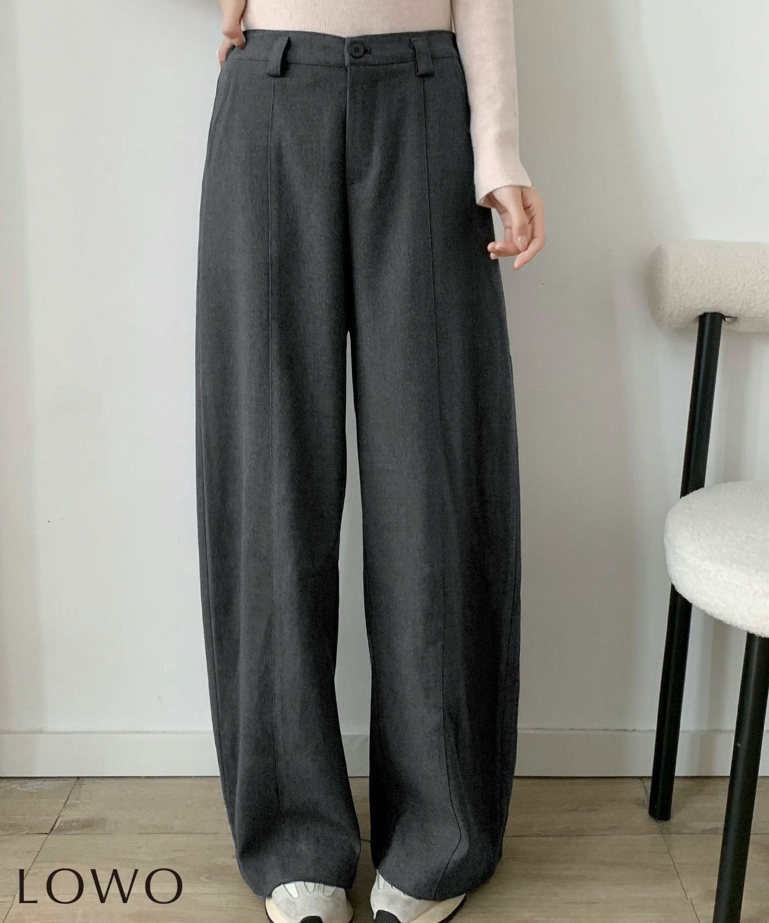 【ロワ/LOWO】のカーブワイドパンツ 人気、トレンドファッション・服の通販 founy(ファニー) 　ファッション　Fashion　レディースファッション　Fashion for Women　パンツ　Pants & Trousers　新作・新入荷　New Arrivals / New In　プチプライス・低価格　Affordable / Budget Price　 other-1|ID: prp329100004800376 ipo3291000000034827963