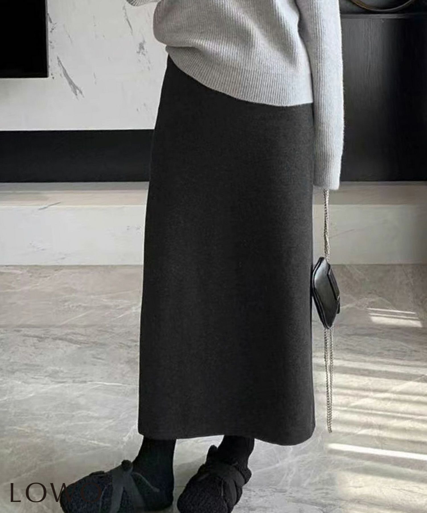 【ロワ/LOWO】のロングナロースカート 人気、トレンドファッション・服の通販 founy(ファニー) 　ファッション　Fashion　レディースファッション　Fashion for Women　スカート　Skirts　新作・新入荷　New Arrivals / New In　プチプライス・低価格　Affordable / Budget Price　 other-1|ID: prp329100004801593 ipo3291000000034837332