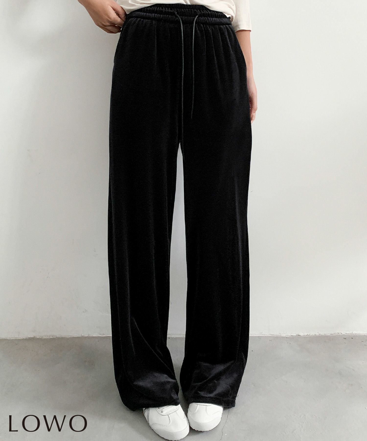 【ロワ/LOWO】のベロアワイドパンツ 人気、トレンドファッション・服の通販 founy(ファニー) 　ファッション　Fashion　レディースファッション　Fashion for Women　パンツ　Pants & Trousers　新作・新入荷　New Arrivals / New In　プチプライス・低価格　Affordable / Budget Price　 other-1|ID: prp329100004805175 ipo3291000000034867301