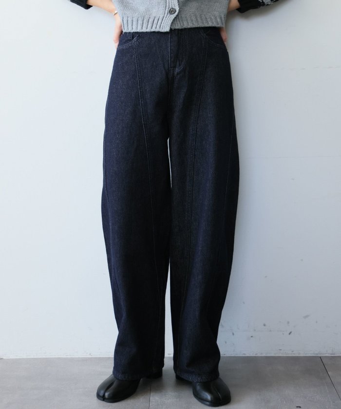 【アンピルーラ/Ampirula】のバレルレッグデニムパンツ インテリア・キッズ・メンズ・レディースファッション・服の通販 founy(ファニー) https://founy.com/ ファッション Fashion レディースファッション Fashion for Women パンツ Pants & Trousers デニムパンツ・ジーンズ・美脚デニム Denim Jeans & Pants 新作・新入荷 New Arrivals / New In プチプライス・低価格 Affordable / Budget Price |ID: prp329100004827409 ipo3291000000035899771