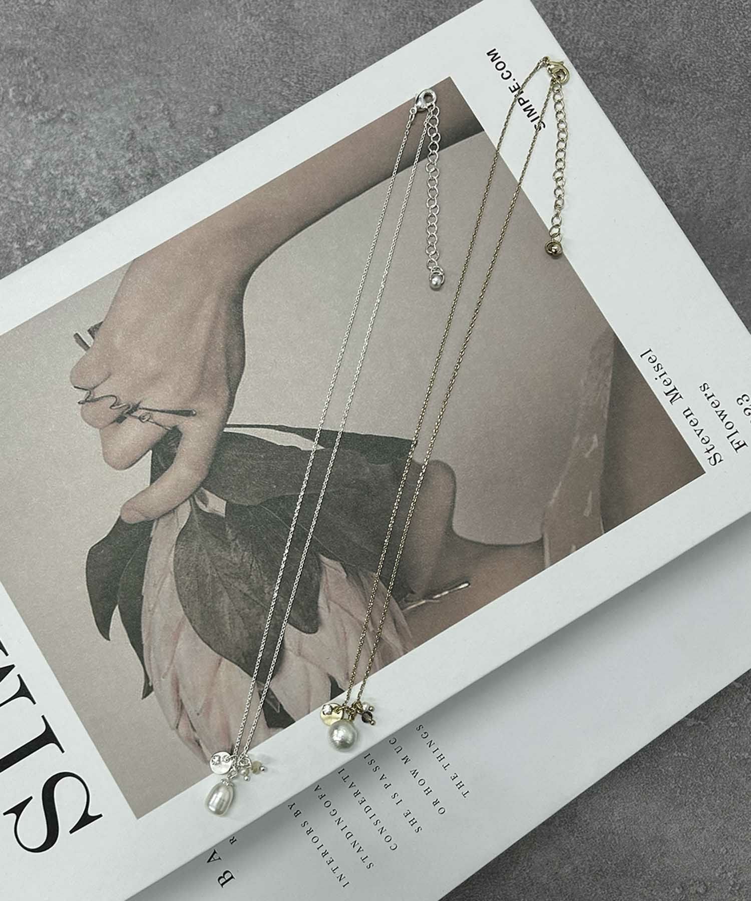 【ガール/GIRL】の淡水パール一粒シンプルチェーンネックレス 人気、トレンドファッション・服の通販 founy(ファニー) 　ファッション　Fashion　レディースファッション　Fashion for Women　ジュエリー　Jewelry　ネックレス　Necklaces & Pendants　新作・新入荷　New Arrivals / New In　パール　Pearl, Pearl Accent　プチプライス・低価格　Affordable / Budget Price　 other-1|ID: prp329100004827413 ipo3291000000035899804