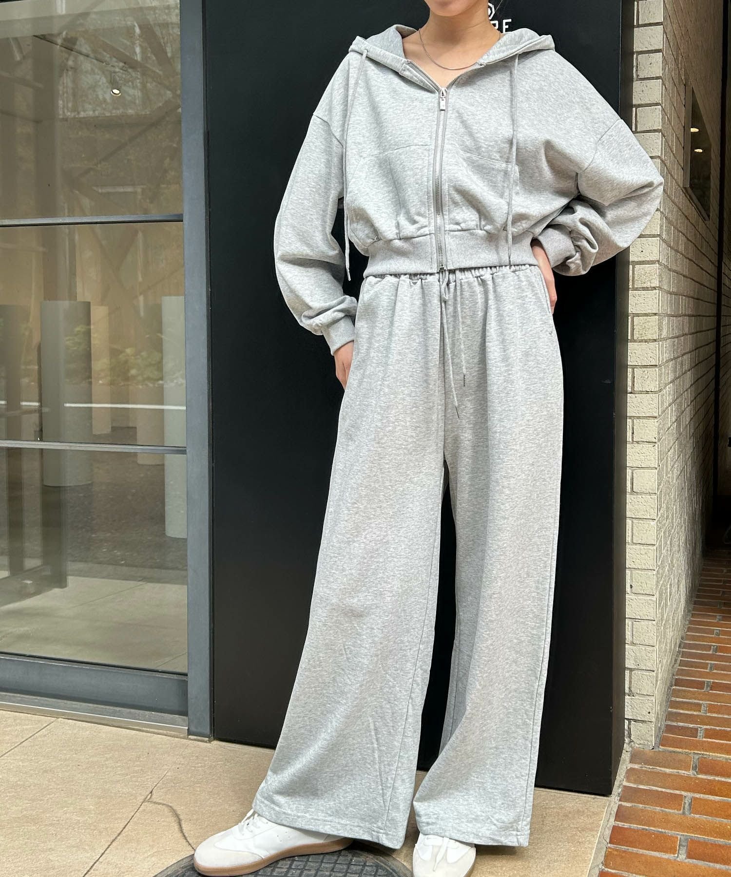 【アンピルーラ/Ampirula】の【2025AW】スウェットフード付きパーカー&ワイドパンツセットアップ 人気、トレンドファッション・服の通販 founy(ファニー) 　ファッション　Fashion　レディースファッション　Fashion for Women　セットアップ　Matching Sets　レディースパンツ・ボトムス　Pants & Trousers / Bottoms　新作・新入荷　New Arrivals / New In　2025年　2025　2025-2026秋冬・A/W　Autumn/Winter 2025–26 AW25–26　パーカー　Hoodie, Parka　プチプライス・低価格　Affordable / Budget Price　 other-1|ID: prp329100004828235 ipo3291000000035137921