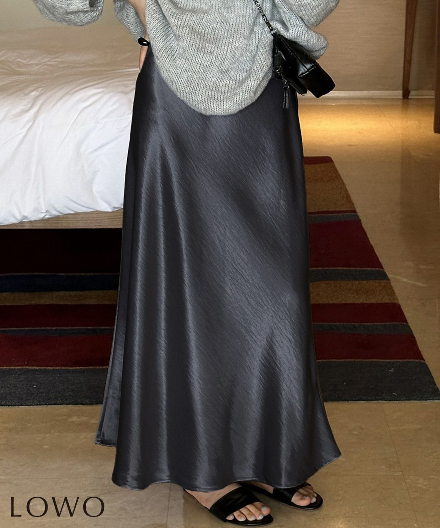 【ロワ/LOWO】のサテンマーメイドスカート 人気、トレンドファッション・服の通販 founy(ファニー) 　ファッション　Fashion　レディースファッション　Fashion for Women　スカート　Skirts　新作・新入荷　New Arrivals / New In　プチプライス・低価格　Affordable / Budget Price　 other-1|ID: prp329100004829280 ipo3291000000035902235