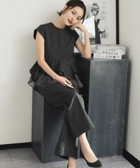 【ガール/GIRL】 《2026春新作》シアーフリルドッキング風オールインワンパンツドレス人気、トレンドファッション・服の通販 founy(ファニー) ファッション Fashion レディースファッション Fashion for Women パンツ Pants & Trousers 新作・新入荷 New Arrivals / New In 2026年 2026 プチプライス・低価格 Affordable / Budget Price 春 Spring |ID:prp329100004833895