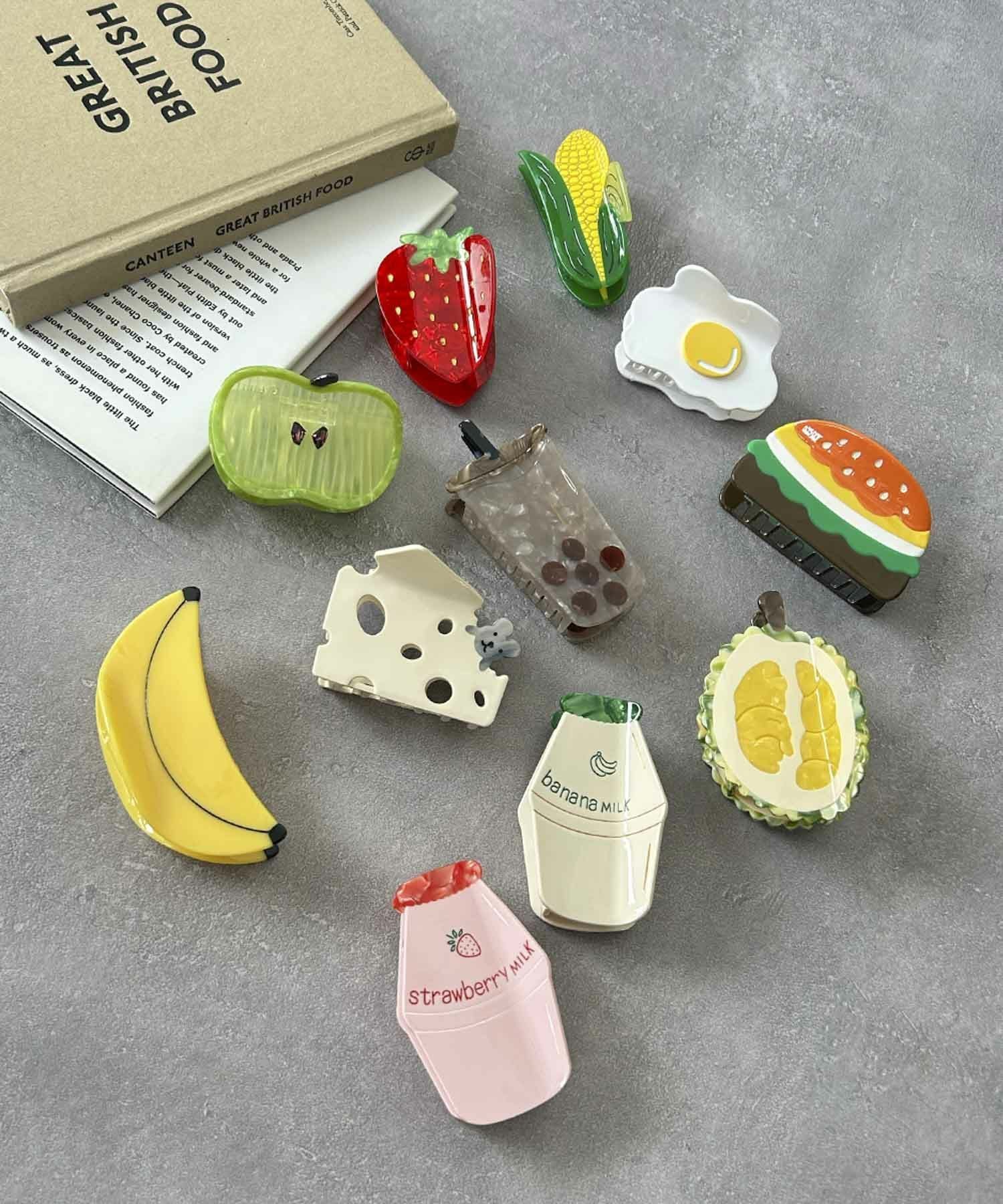 【ロワ/LOWO】のフードモチーフビッグバレッタ 人気、トレンドファッション・服の通販 founy(ファニー) 　ファッション　Fashion　レディースファッション　Fashion for Women　新作・新入荷　New Arrivals / New In　プチプライス・低価格　Affordable / Budget Price　 other-1|ID: prp329100004834817 ipo3291000000035214655