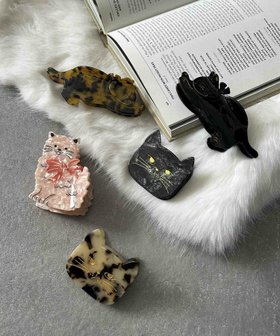 【ロワ/LOWO】 猫モチーフビッグバレッタ人気、トレンドファッション・服の通販 founy(ファニー) ファッション Fashion レディースファッション Fashion for Women 新作・新入荷 New Arrivals / New In プチプライス・低価格 Affordable / Budget Price 猫 Cat, Kitty |ID:prp329100004834819