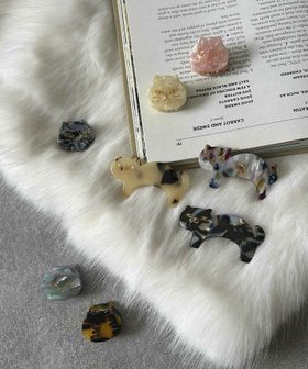 【ロワ/LOWO】の猫モチーフヘアクリップ 人気、トレンドファッション・服の通販 founy(ファニー) ファッション Fashion レディースファッション Fashion for Women 新作・新入荷 New Arrivals / New In プチプライス・低価格 Affordable / Budget Price 猫 Cat, Kitty |ID:prp329100004834825