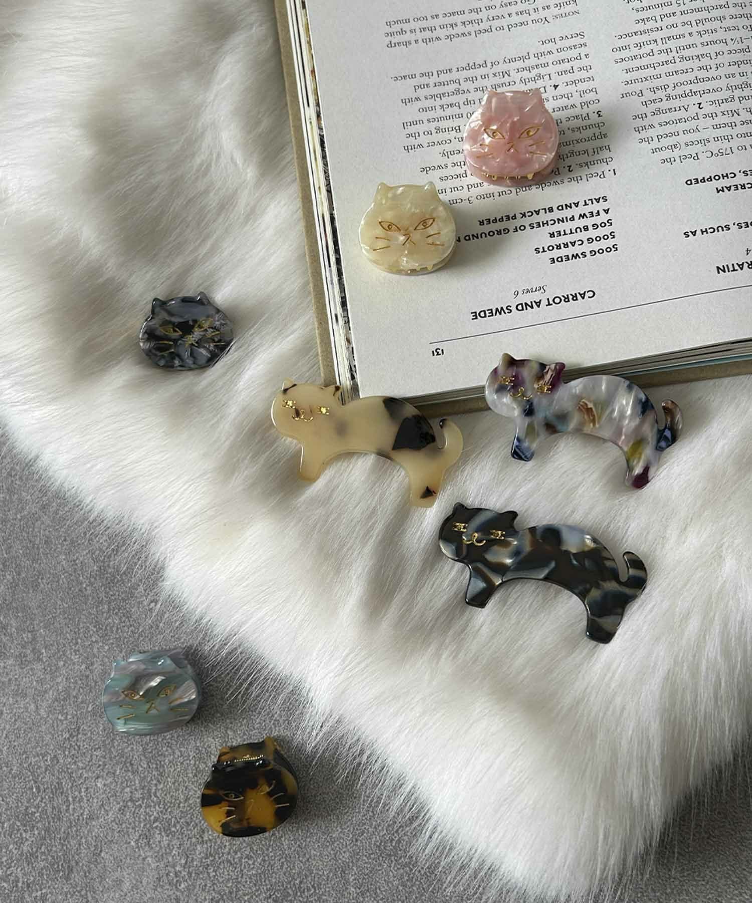 【ロワ/LOWO】の猫モチーフヘアクリップ 人気、トレンドファッション・服の通販 founy(ファニー) 　ファッション　Fashion　レディースファッション　Fashion for Women　新作・新入荷　New Arrivals / New In　プチプライス・低価格　Affordable / Budget Price　猫　Cat, Kitty　 other-1|ID: prp329100004834825 ipo3291000000036253118