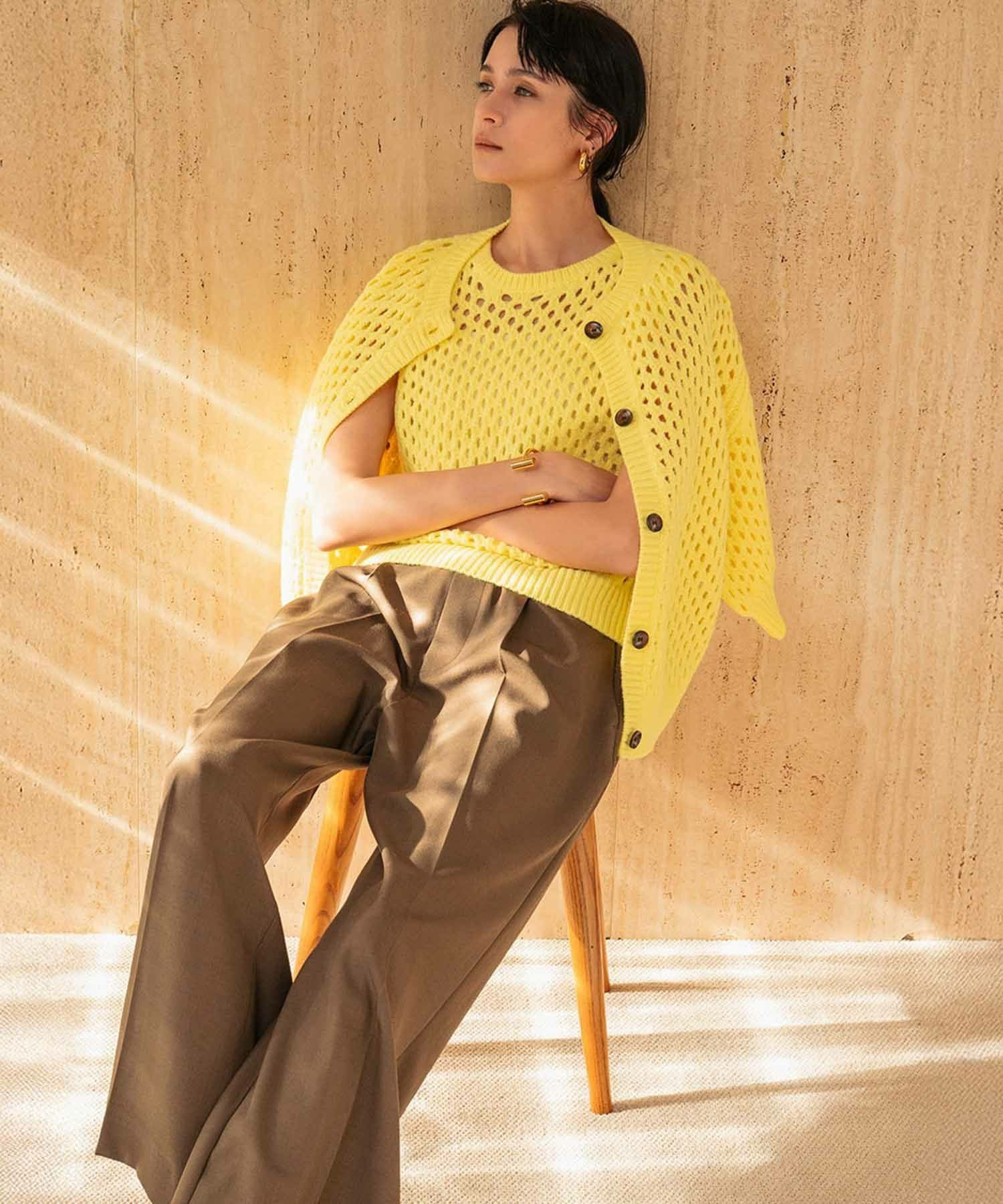 【エルフランク/ELFRANK】の【2026SS】メッシュニットカーディガン&ノースリーブトップス2点セットアンサンブル 人気、トレンドファッション・服の通販 founy(ファニー) 　ファッション　Fashion　レディースファッション　Fashion for Women　トップス・カットソー　Cut & Sew Tops　ニット　Knit Tops & Sweaters　カーディガン・羽織り　Layered Style Cardigans　アンサンブルニット　Knit Ensembles & Twin Sets　キャミソール&ノースリーブ　Camisoles & Sleeveless Tops　新作・新入荷　New Arrivals / New In　2026年　2026　アンサンブル　Ensemble Set　プチプライス・低価格　Affordable / Budget Price　 other-1|ID: prp329100004838015 ipo3291000000036253153