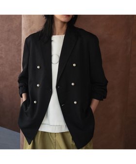 【エルフランク/ELFRANK】 【2026SS先行予約】折り返し袖刺繍テーラードジャケット Washable人気、トレンドファッション・服の通販 founy(ファニー) ファッション Fashion レディースファッション Fashion for Women アウター Coat / Outerwear Collection レディースジャケット・軽アウター Jackets テーラードジャケット / 通勤・きれいめスタイル Tailored Jackets & Blazers 新作・新入荷 New Arrivals / New In 2026年 2026 プチプライス・低価格 Affordable / Budget Price |ID:prp329100004838016