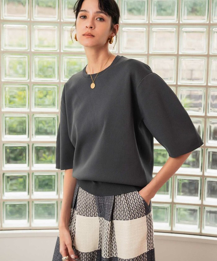 【エルフランク/ELFRANK】の【2026SS先行予約】ラウンドスリーブカラーニットプルオーバー インテリア・キッズ・メンズ・レディースファッション・服の通販 founy(ファニー) https://founy.com/ ファッション Fashion レディースファッション Fashion for Women トップス・カットソー Cut & Sew Tops ニット Knit Tops & Sweaters カジュアルプルオーバー・ニットトップス Pullovers & Knit Tops / Casual Pullovers 新作・新入荷 New Arrivals / New In 2026年 2026 プチプライス・低価格 Affordable / Budget Price |ID: prp329100004838027 ipo3291000000035250656