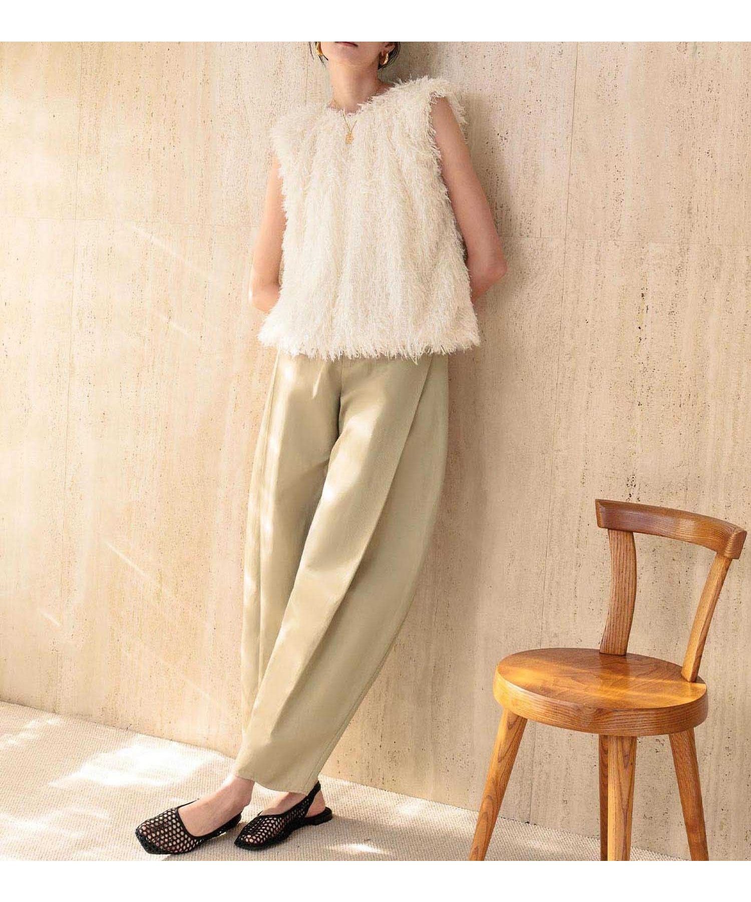 【エルフランク/ELFRANK】の【2026SS】ボックスプリーツカーブパンツ Washable 人気、トレンドファッション・服の通販 founy(ファニー) 　ファッション　Fashion　レディースファッション　Fashion for Women　パンツ　Pants & Trousers　新作・新入荷　New Arrivals / New In　2026年　2026　プチプライス・低価格　Affordable / Budget Price　 other-1|ID: prp329100004838029 ipo3291000000036253131