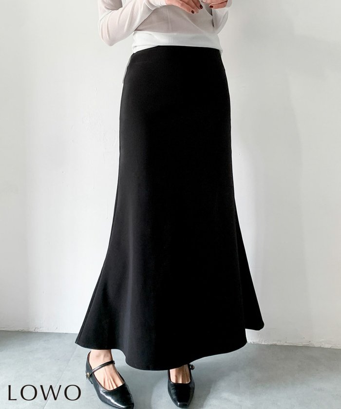 【ロワ/LOWO】のマーメイドシルエットロングスカート インテリア・キッズ・メンズ・レディースファッション・服の通販 founy(ファニー) https://founy.com/ ファッション Fashion レディースファッション Fashion for Women スカート Skirts ロングスカート Long Skirts / Maxi & Midi Skirts 新作・新入荷 New Arrivals / New In プチプライス・低価格 Affordable / Budget Price |ID: prp329100004854415 ipo3291000000035708779