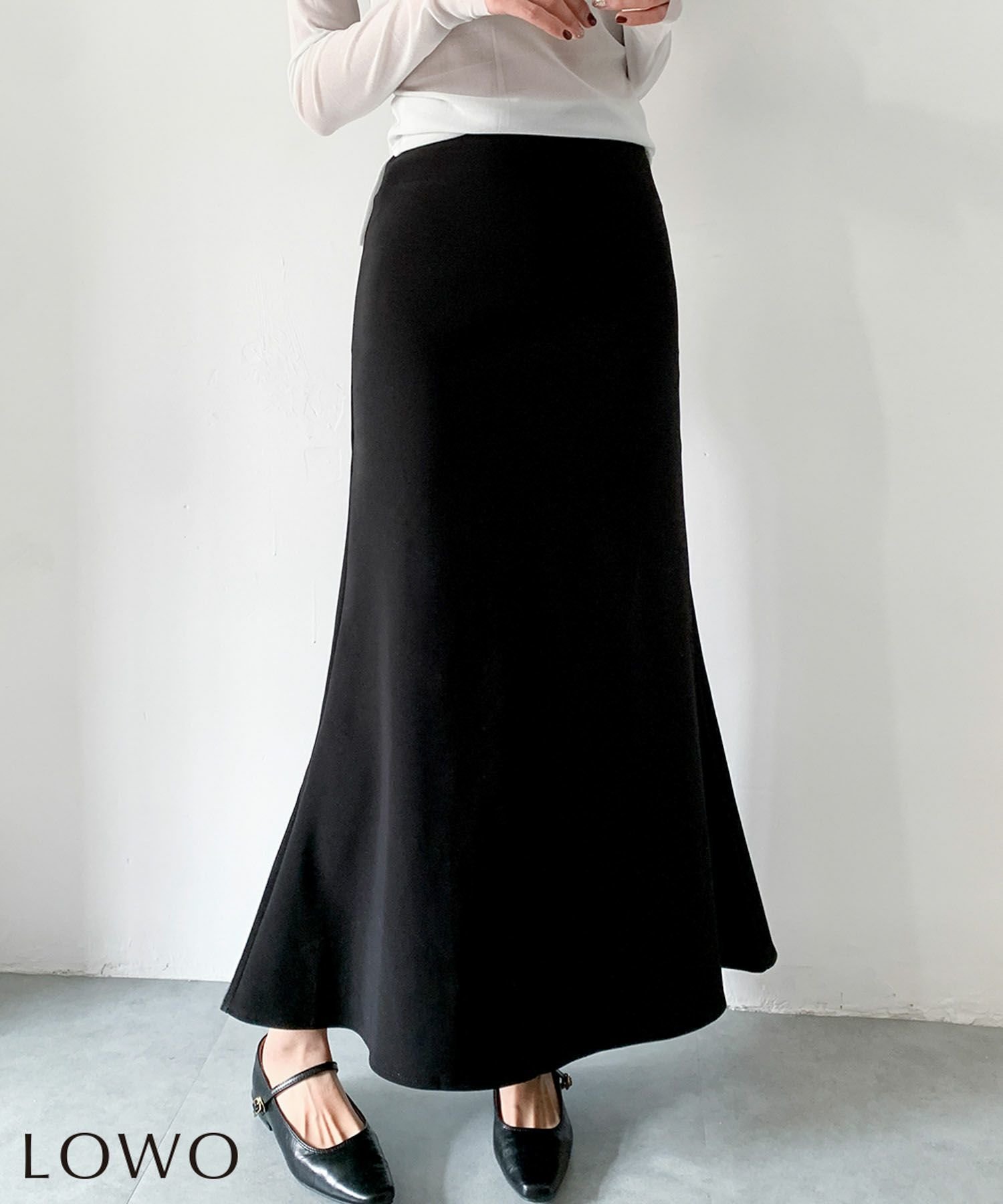 【ロワ/LOWO】のマーメイドシルエットロングスカート 人気、トレンドファッション・服の通販 founy(ファニー) 　ファッション　Fashion　レディースファッション　Fashion for Women　スカート　Skirts　ロングスカート　Long Skirts / Maxi & Midi Skirts　新作・新入荷　New Arrivals / New In　プチプライス・低価格　Affordable / Budget Price　 other-1|ID: prp329100004854415 ipo3291000000035708779