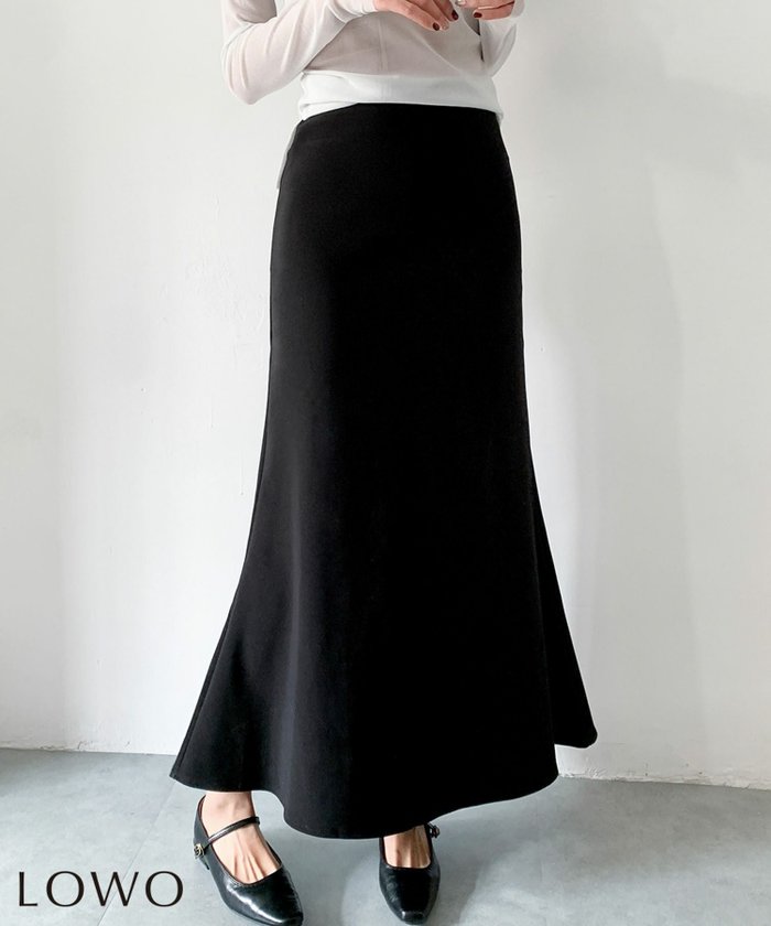 【ロワ/LOWO】のマーメイドシルエットロングスカート インテリア・キッズ・メンズ・レディースファッション・服の通販 founy(ファニー) https://founy.com/ ファッション Fashion レディースファッション Fashion for Women スカート Skirts ロングスカート Long Skirts / Maxi & Midi Skirts 新作・新入荷 New Arrivals / New In プチプライス・低価格 Affordable / Budget Price |ID: prp329100004854415 ipo3291000000036172742