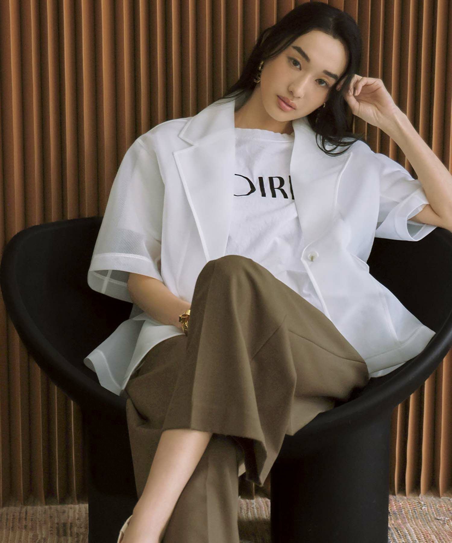 【エルフランク/ELFRANK】の【2026SS先行予約】シアーハーフスリーブジャケット Washable 人気、トレンドファッション・服の通販 founy(ファニー) 　ファッション　Fashion　レディースファッション　Fashion for Women　アウター　Coat / Outerwear Collection　レディースジャケット・軽アウター　Jackets　新作・新入荷　New Arrivals / New In　2026年　2026　プチプライス・低価格　Affordable / Budget Price　 other-1|ID: prp329100004857147 ipo3291000000035898263