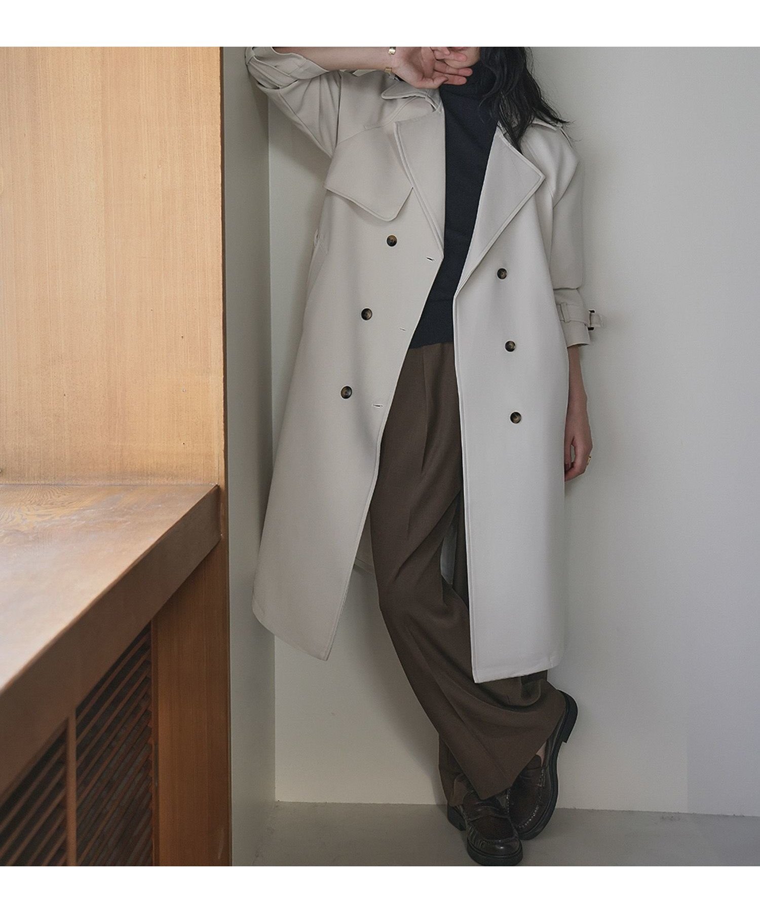 【フロリア/Flolia】のウィンタートレンチコート 人気、トレンドファッション・服の通販 founy(ファニー) 　ファッション　Fashion　レディースファッション　Fashion for Women　アウター　Coat / Outerwear Collection　コート・ロングコート・ピーコート　Long Coats, Peacoats & More　トレンチコート / 春秋の定番アウター　Trench Coats　新作・新入荷　New Arrivals / New In　プチプライス・低価格　Affordable / Budget Price　 other-1|ID: prp329100004859877 ipo3291000000035969146