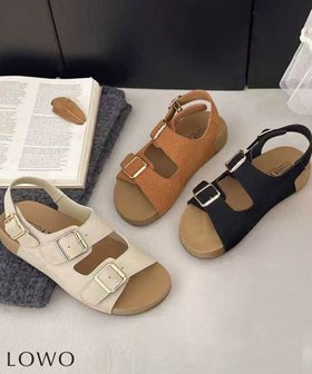 【ロワ/LOWO】 ダブルベルトバックストラップフラットサンダル人気、トレンドファッション・服の通販 founy(ファニー) ファッション Fashion レディースファッション Fashion for Women バッグ Bags ベルト&ウエストマーク Belts & Waist Accessories 新作・新入荷 New Arrivals / New In プチプライス・低価格 Affordable / Budget Price |ID:prp329100004867940