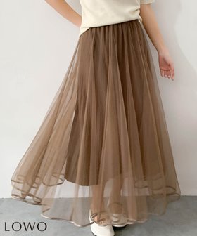 【ロワ/LOWO】のオーガンジープリーツリバーシブルスカート 人気、トレンドファッション・服の通販 founy(ファニー) ファッション Fashion レディースファッション Fashion for Women スカート Skirts 新作・新入荷 New Arrivals / New In プチプライス・低価格 Affordable / Budget Price |ID:prp329100004868454