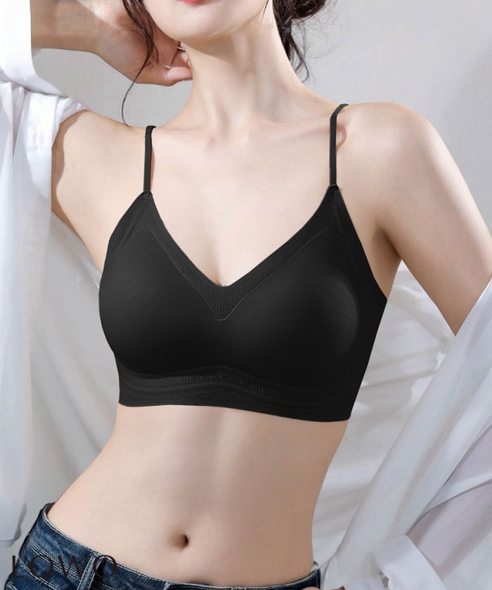 【ロワ/LOWO】のノンワイヤー 蒸れにくい 楽ちんカップ付きブラ インテリア・キッズ・メンズ・レディースファッション・服の通販 founy(ファニー) https://founy.com/ ファッション Fashion レディースファッション Fashion for Women 新作・新入荷 New Arrivals / New In プチプライス・低価格 Affordable / Budget Price ワイヤー Wire, Wired Bra 楽ちん Easy Fit, Comfortable |ID: prp329100004870547 ipo3291000000036302236